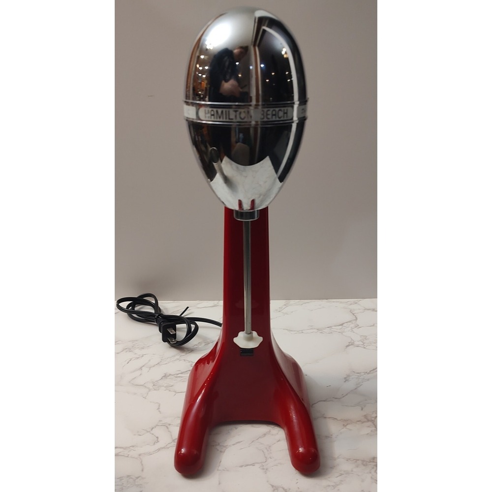 Hamilton Beach/Proctor Silex Vintage Drink Mixer Model 750RC 120V~60Hz~70W Red